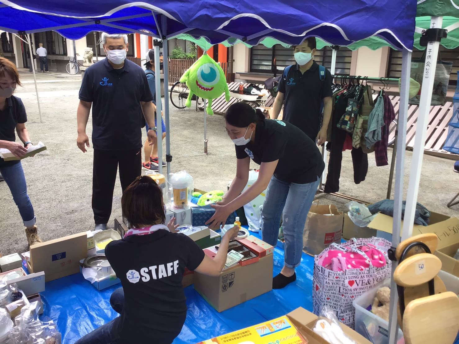 十三地域活動協議会　十三市にて